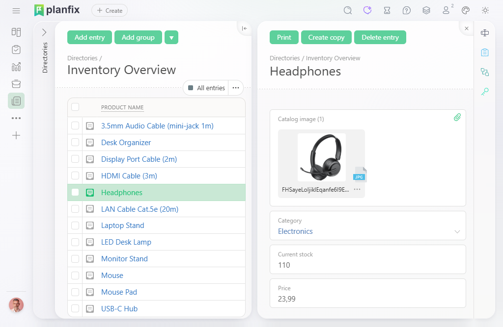 Centralized Inventory and Stock Management | Planfix Centralized Inventory and Stock Management