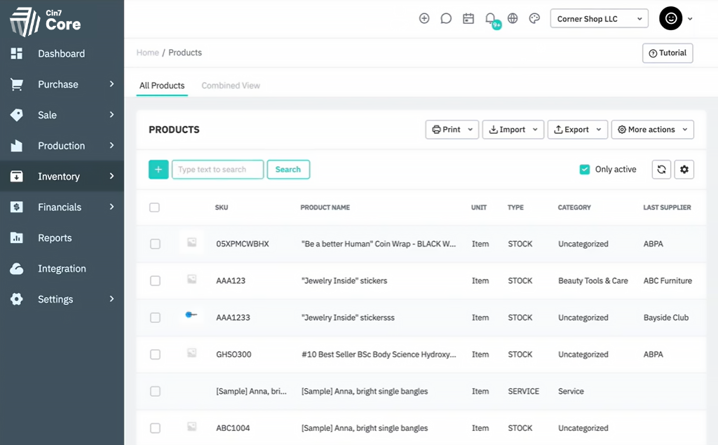 Connected Inventory Management | Cin7 Connected inventory management in Cin7