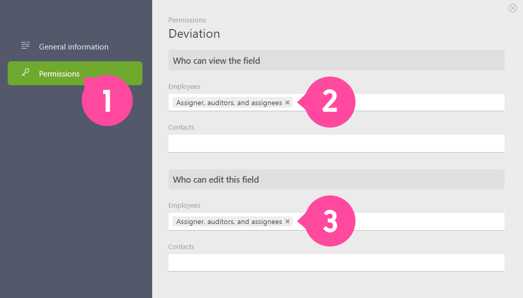 Hiding the Task Status and Deviation Fields | Planfix Hiding the Task Status and Deviation Fields