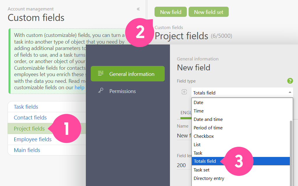 Summary Project Field View | Planfix How to Use the Summary Project Field in Planfix