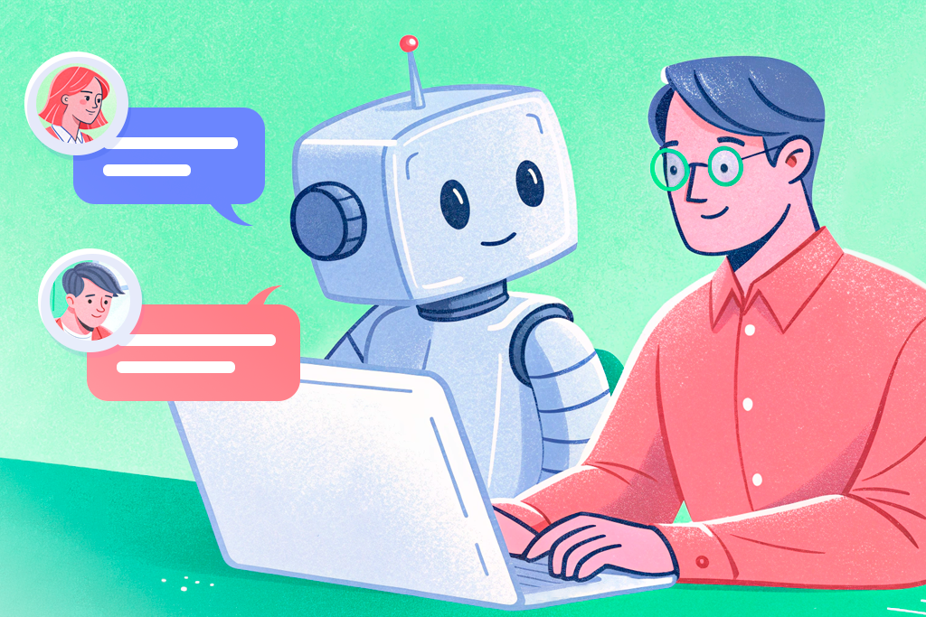 AI Knowledge Base search in Planfix interface | Planfix AI Knowledge Base search in Planfix interface