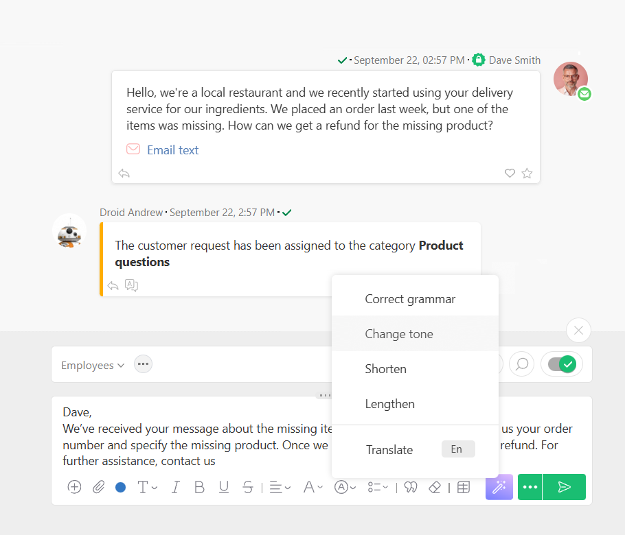 Smarter Comments, Less Effort — Respond Faster with AI Comment Assistant