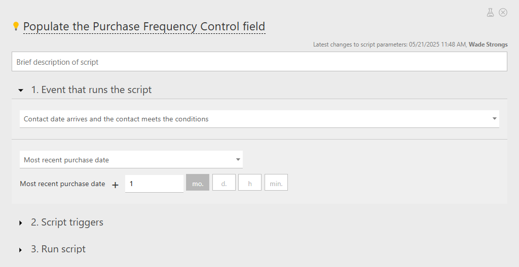 First Scenario for Filling a Field | Planfix First Scenario for Filling a Field