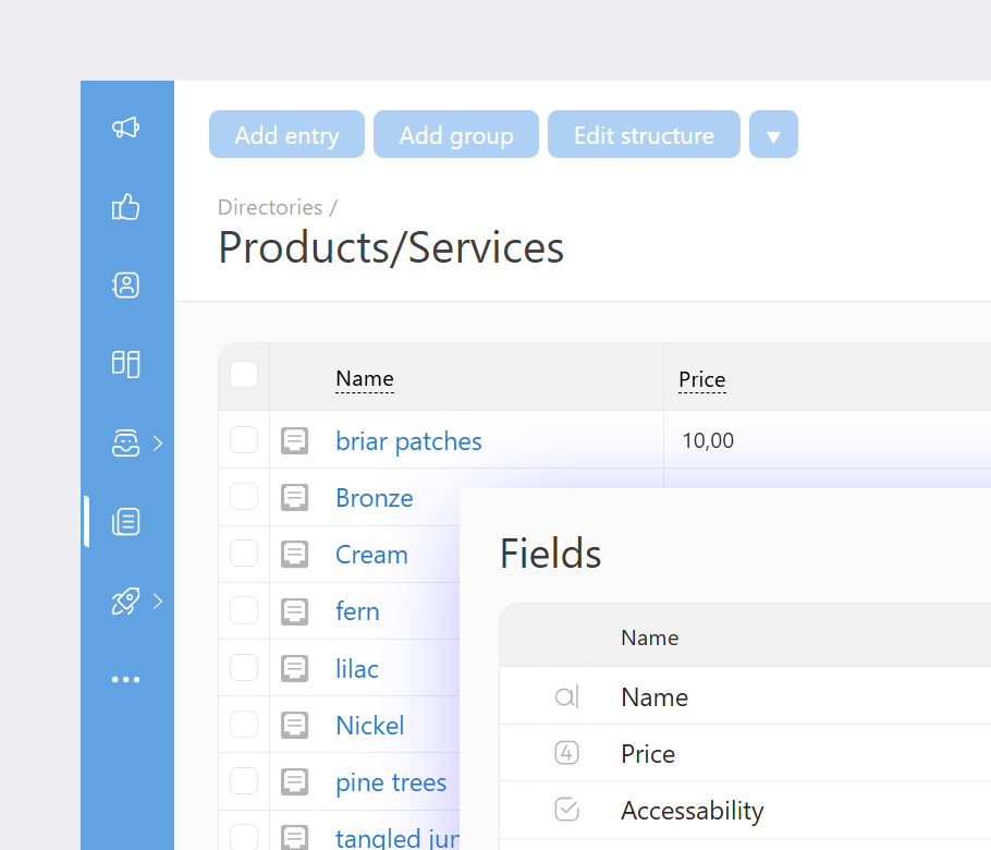 Commodity Item Catalogs — Sales & Logistics Automation