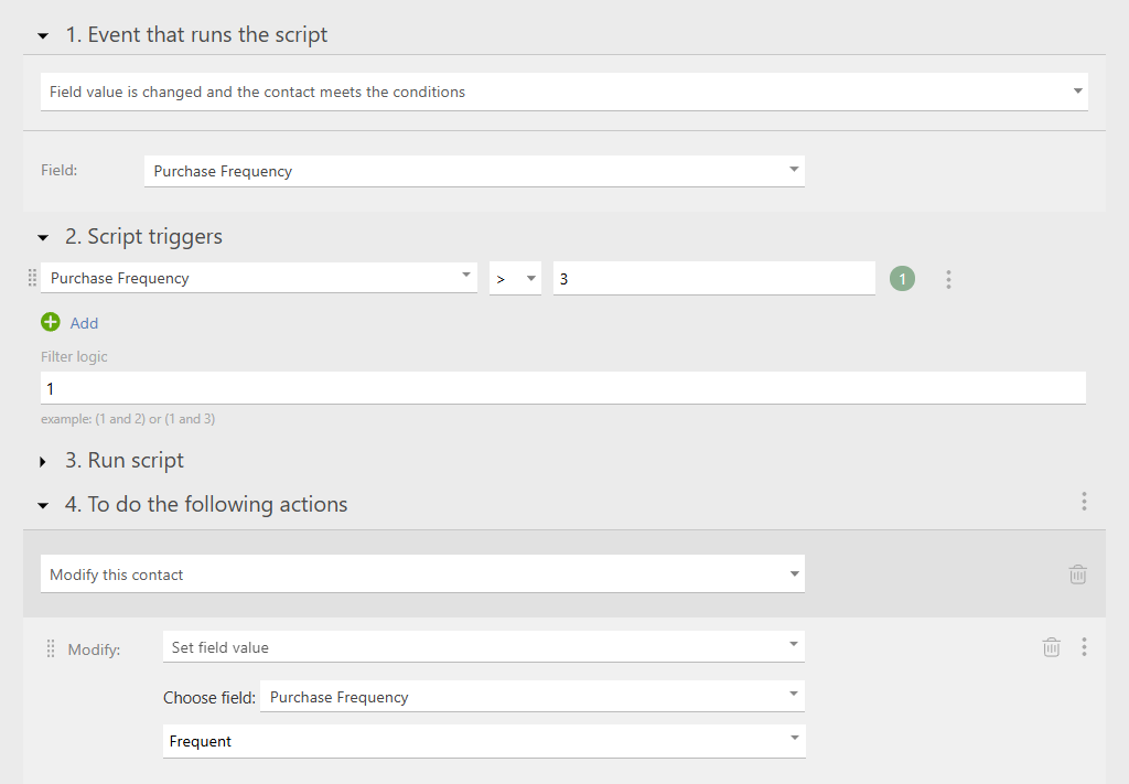Conditions for Tagging | Planfix Conditions for Tagging