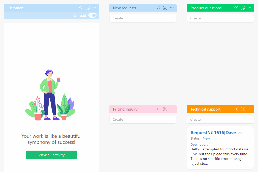 Final Sorting by Categories | Planfix Final Sorting by Categories