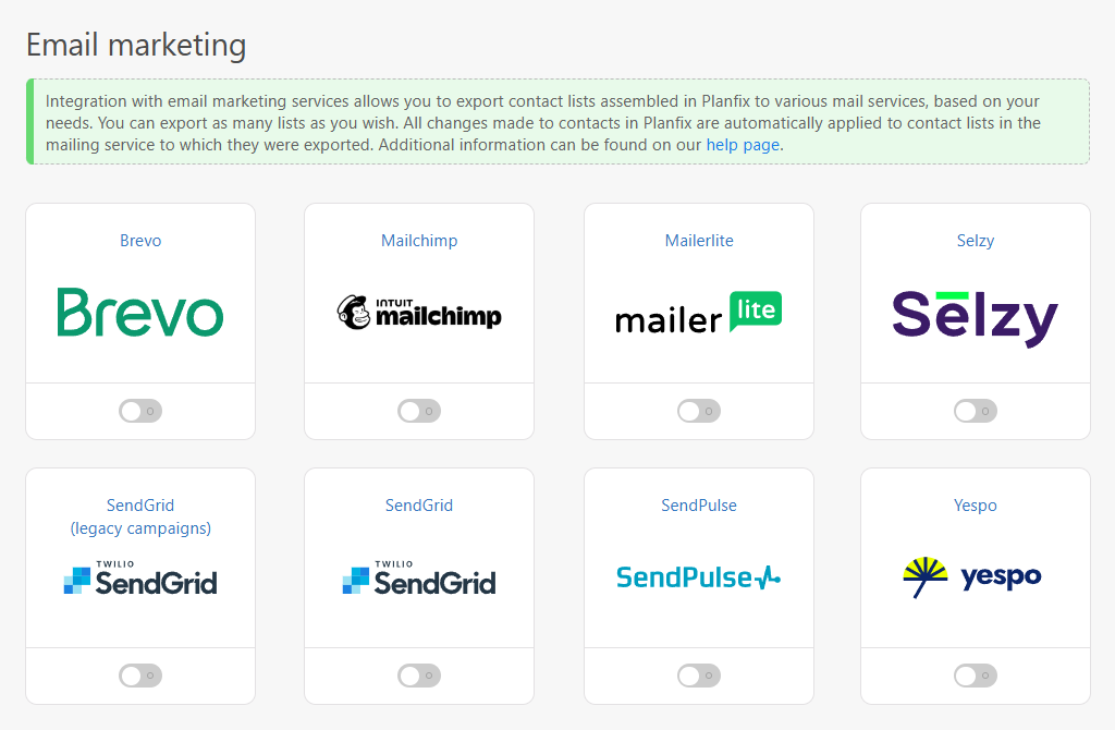 Advertising Mailings | Planfix Advertising Mailings
