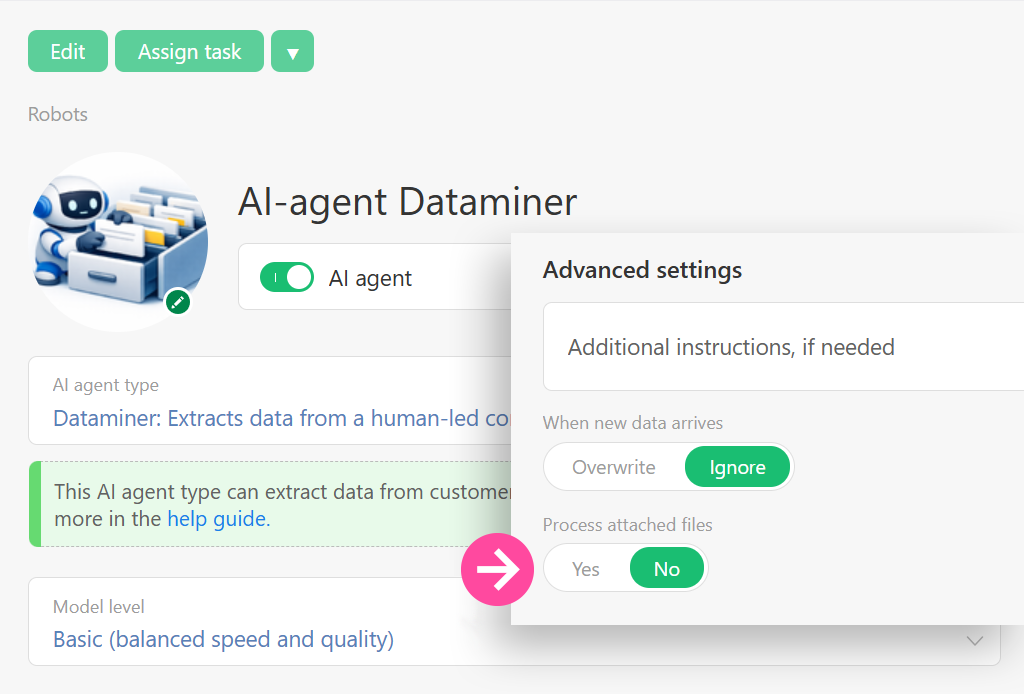 Automated Data Capture with AI in Planfix