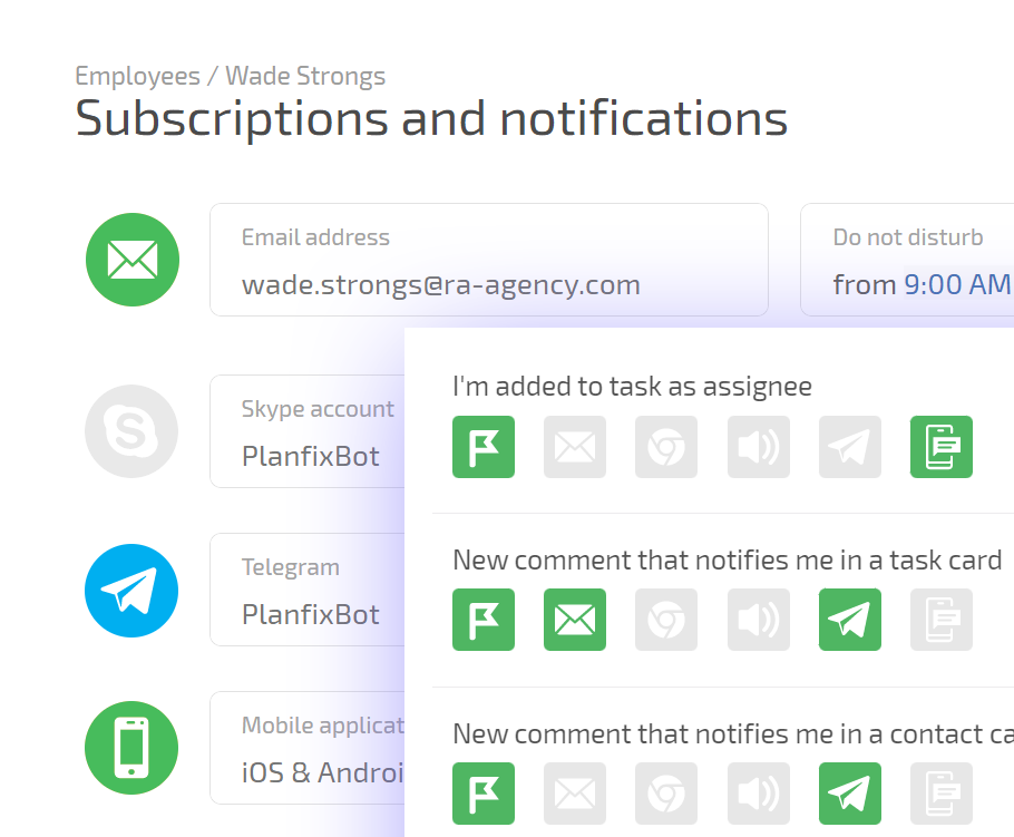 Reminders And Notifications — HR Management