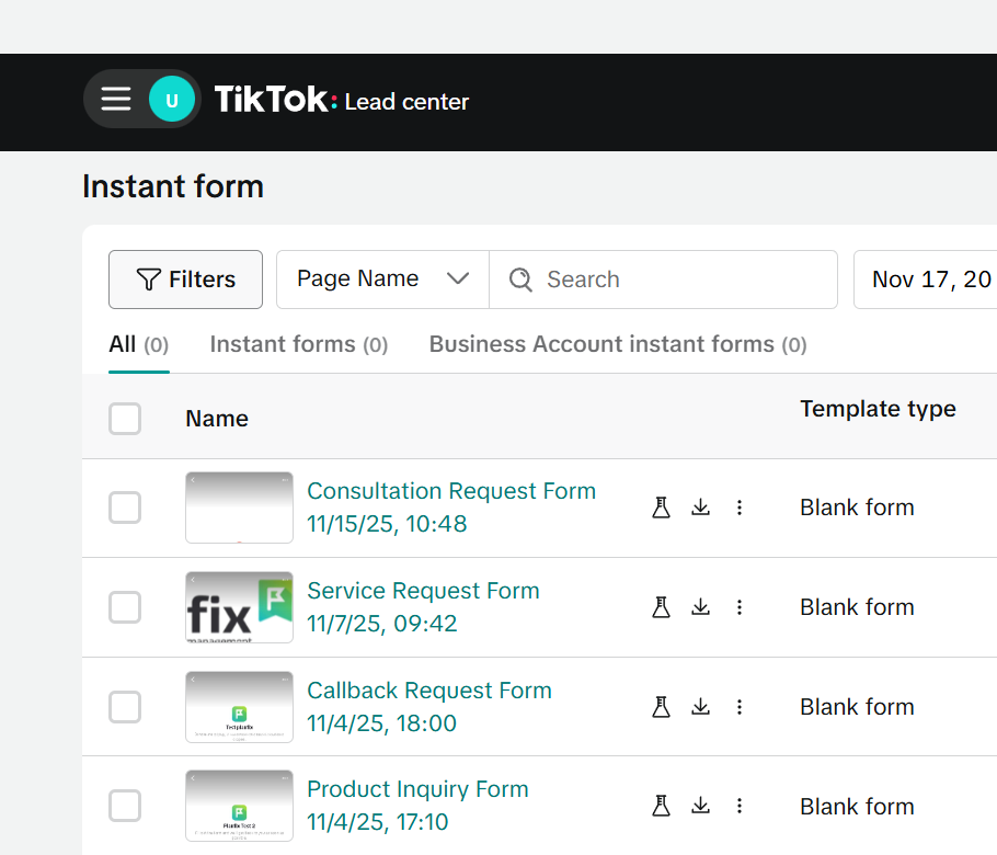 Simple and Clear Setup — TikTok Lead Generation Integration