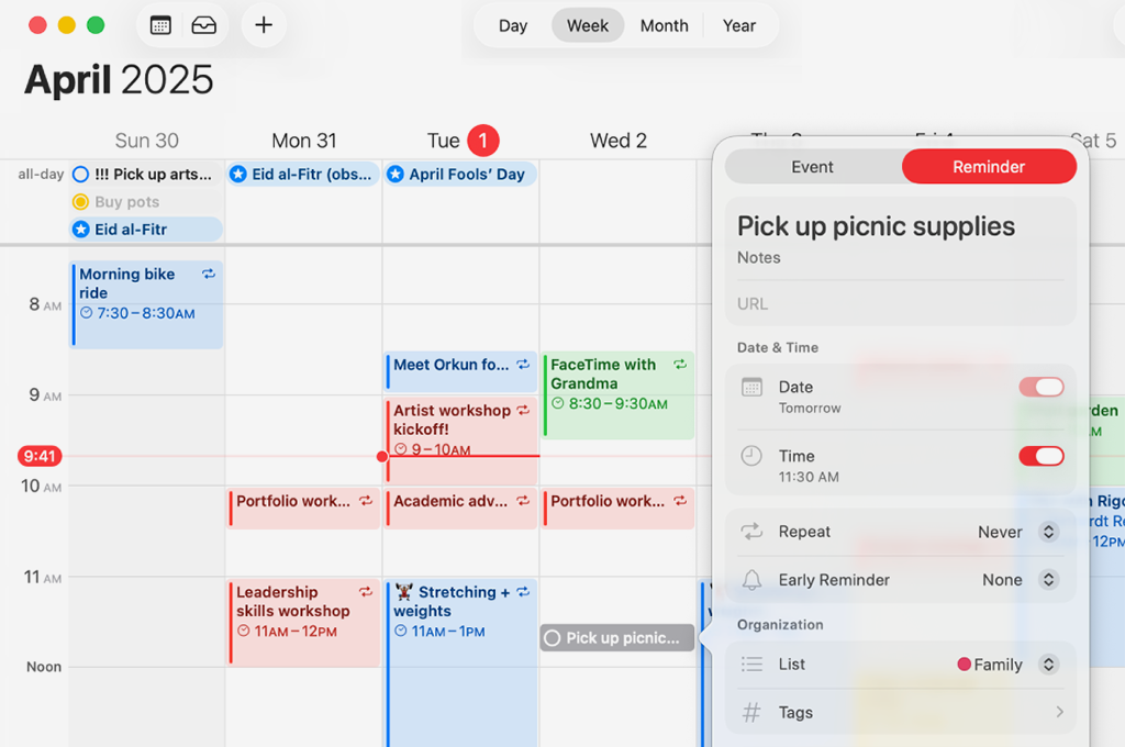 Calendar | Apple Calendar in Apple