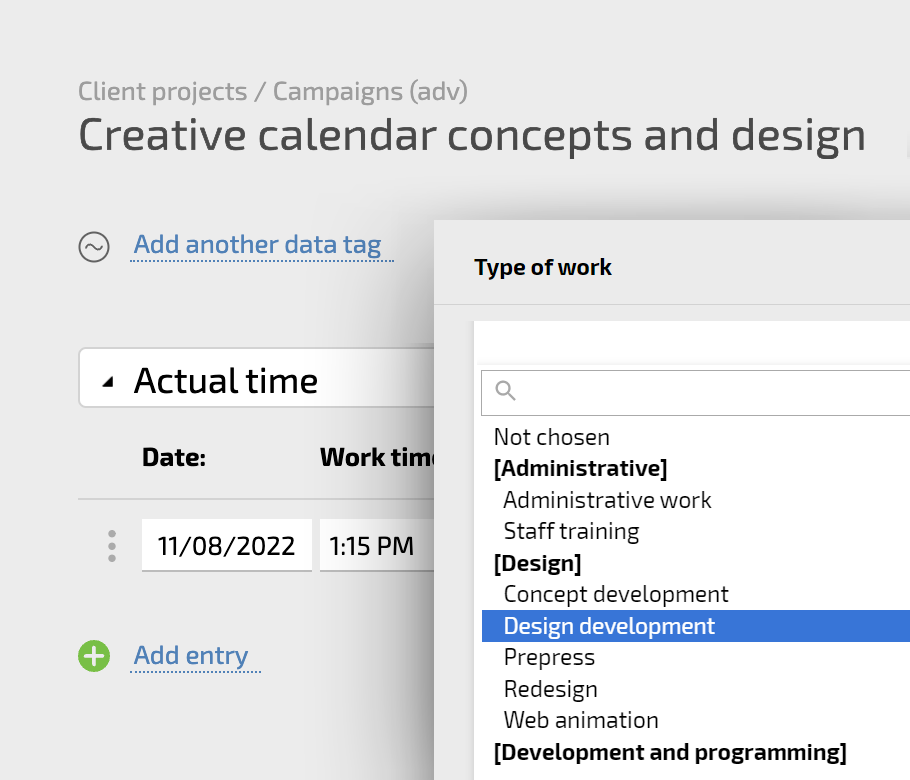 Time Tracking Planfix CRM and Project Management System