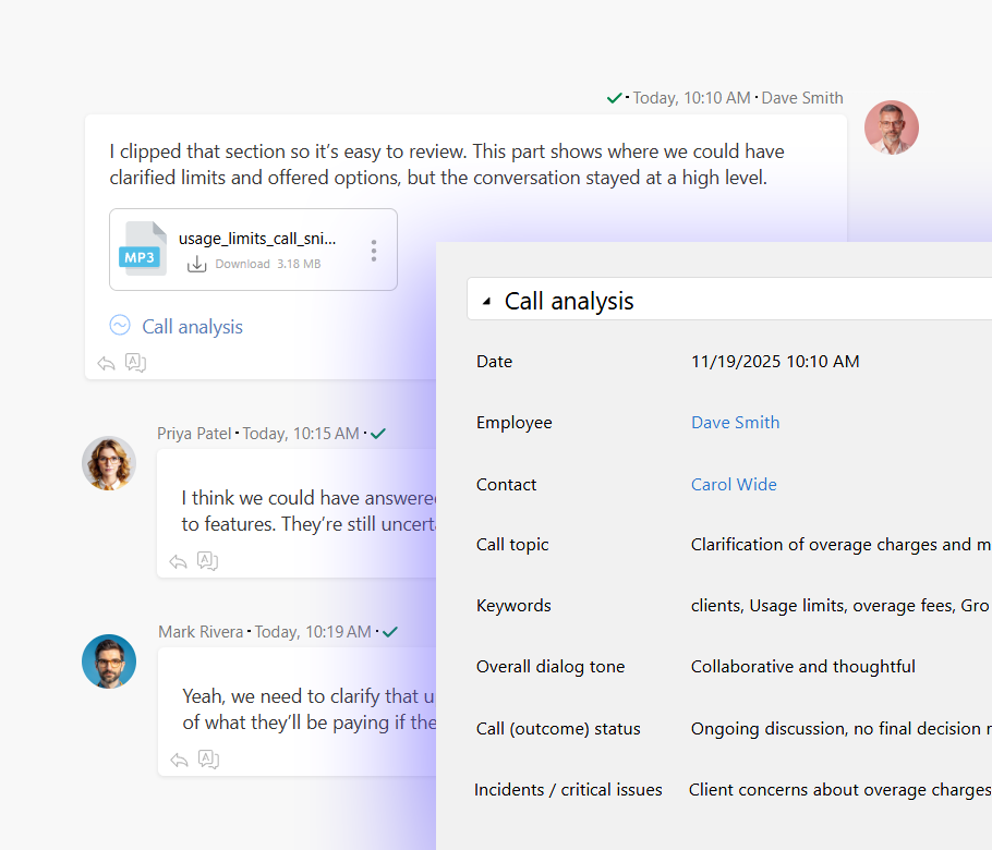 No One Misses What Matters — Gain Insights with AI Call Analyst