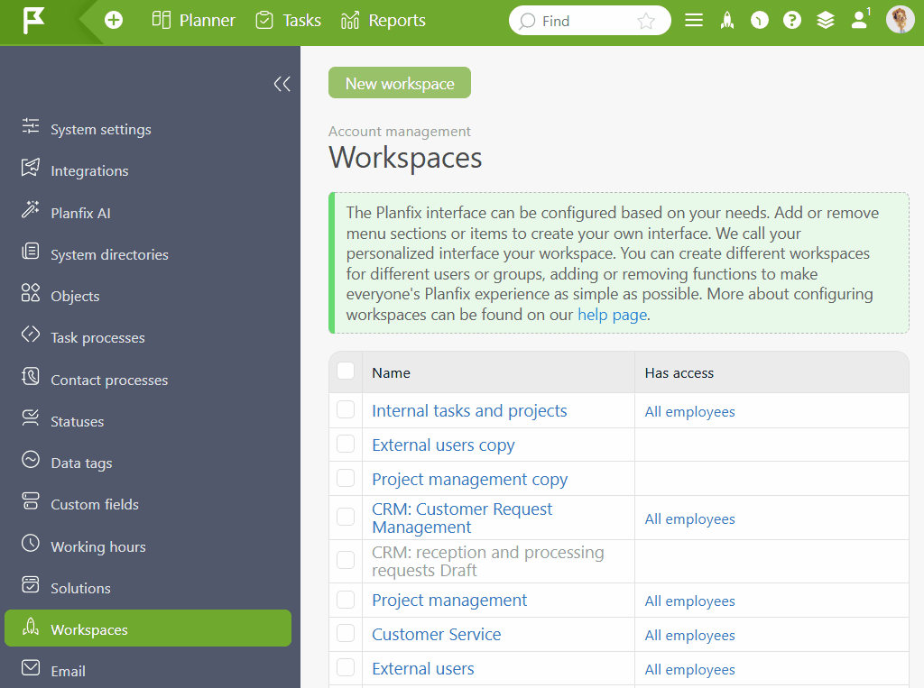 How to Configure Quick Access to Knowledge Base | Planfix Configuring Quick Access to Knowledge Base