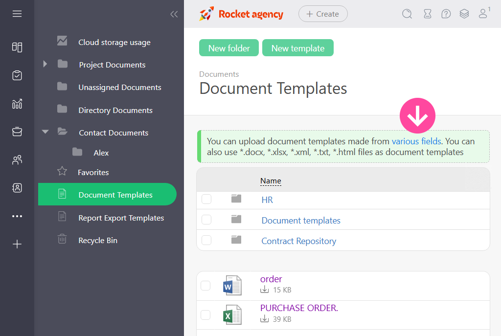 CRM Variable for Contract Automation