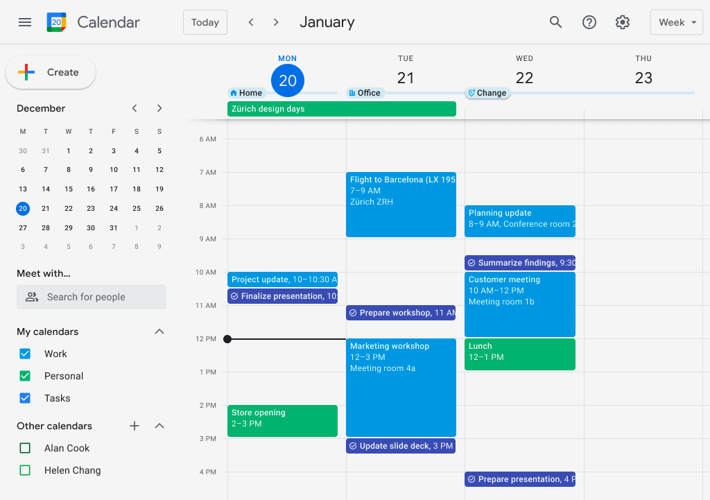 Google Calendar Google Calendar
